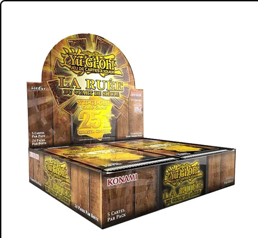 Yu-Gi-Oh! -Display La Ruée du Quart de Siècle FR