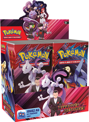 pokémon - Boîte de 36 Boosters - EV10 Rivalités Destinées FR